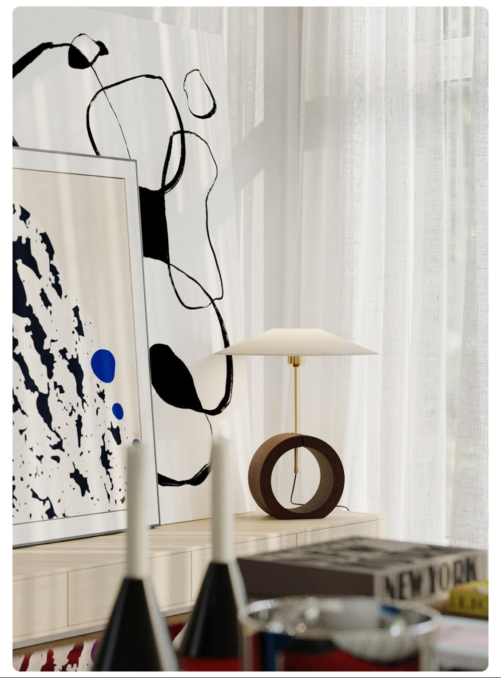 Neris Table Lamp - Vakkerlight