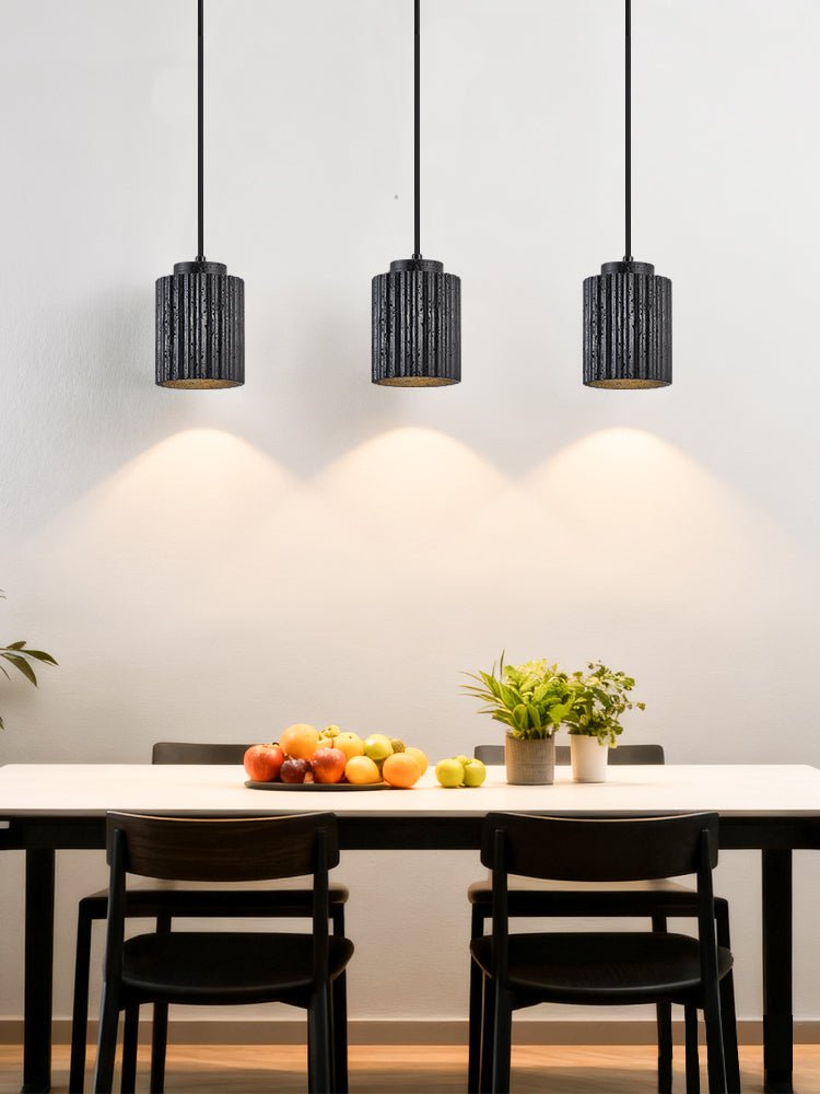 Nero Ridge Pendant Light - Vakkerlight