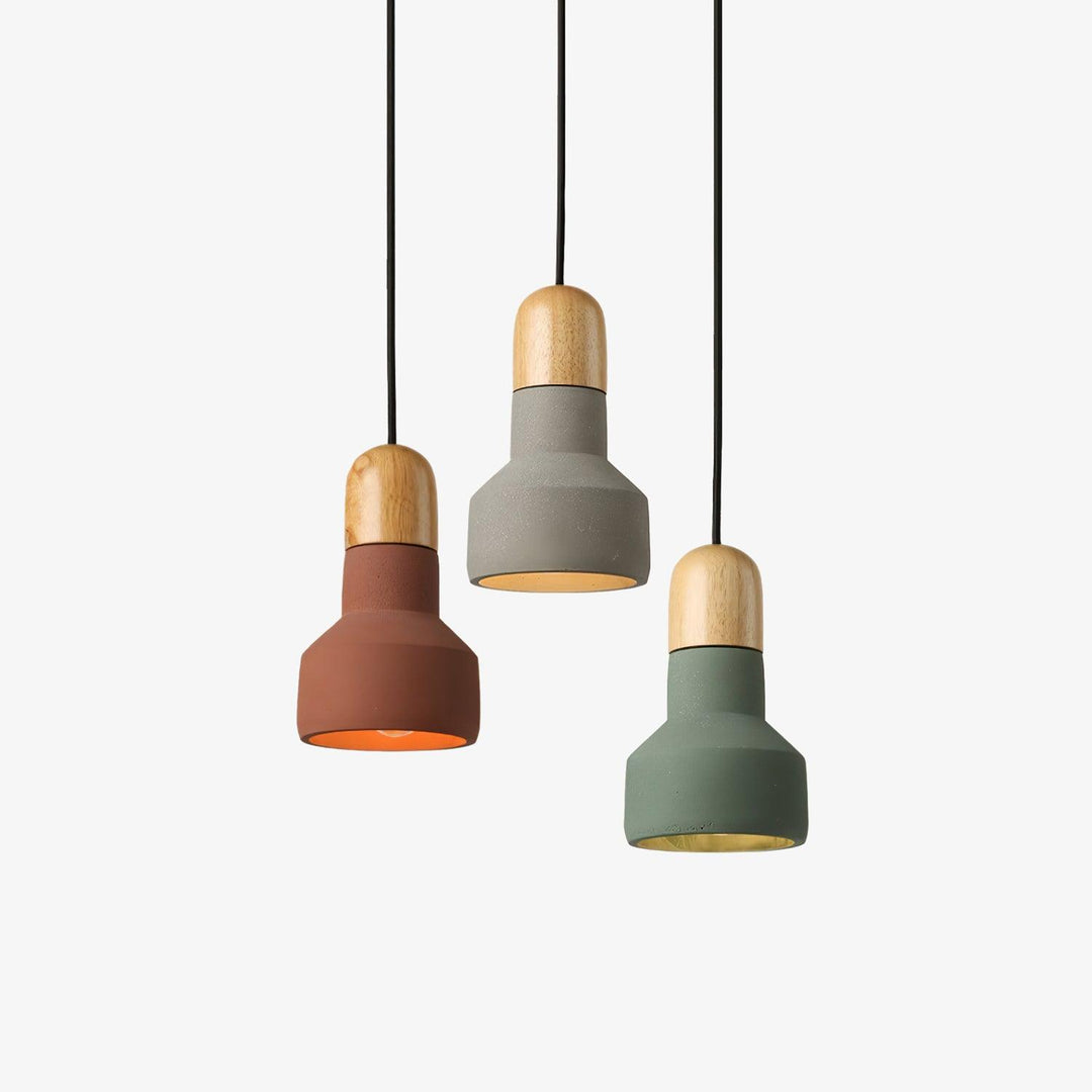 Nessa Wood Pendant Light - Vakkerlight