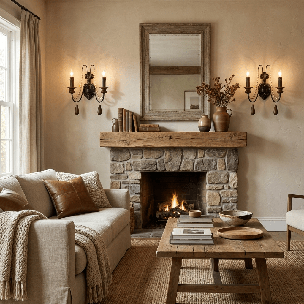 Newel Turned Wood Candle Sconce - Vakkerlight