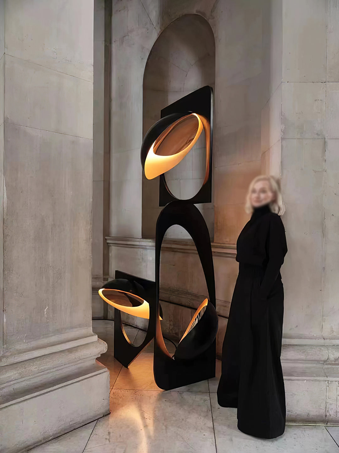 Niamh Barry Sculpture Floor Lamp - Vakkerlight