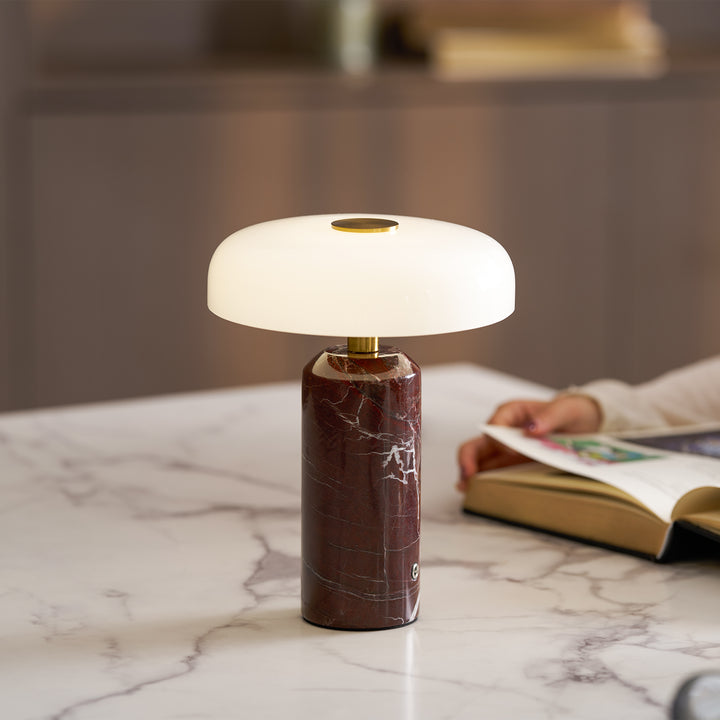 Lunara Marble Table Lamp - Vakkerlight