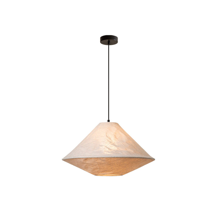 Nimbus Linen Cone Pendant Light