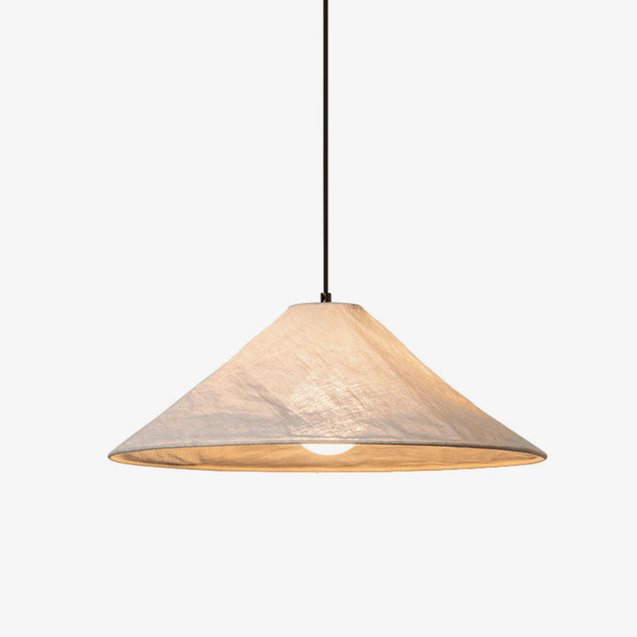 Nimbus Linen Cone Pendant Light