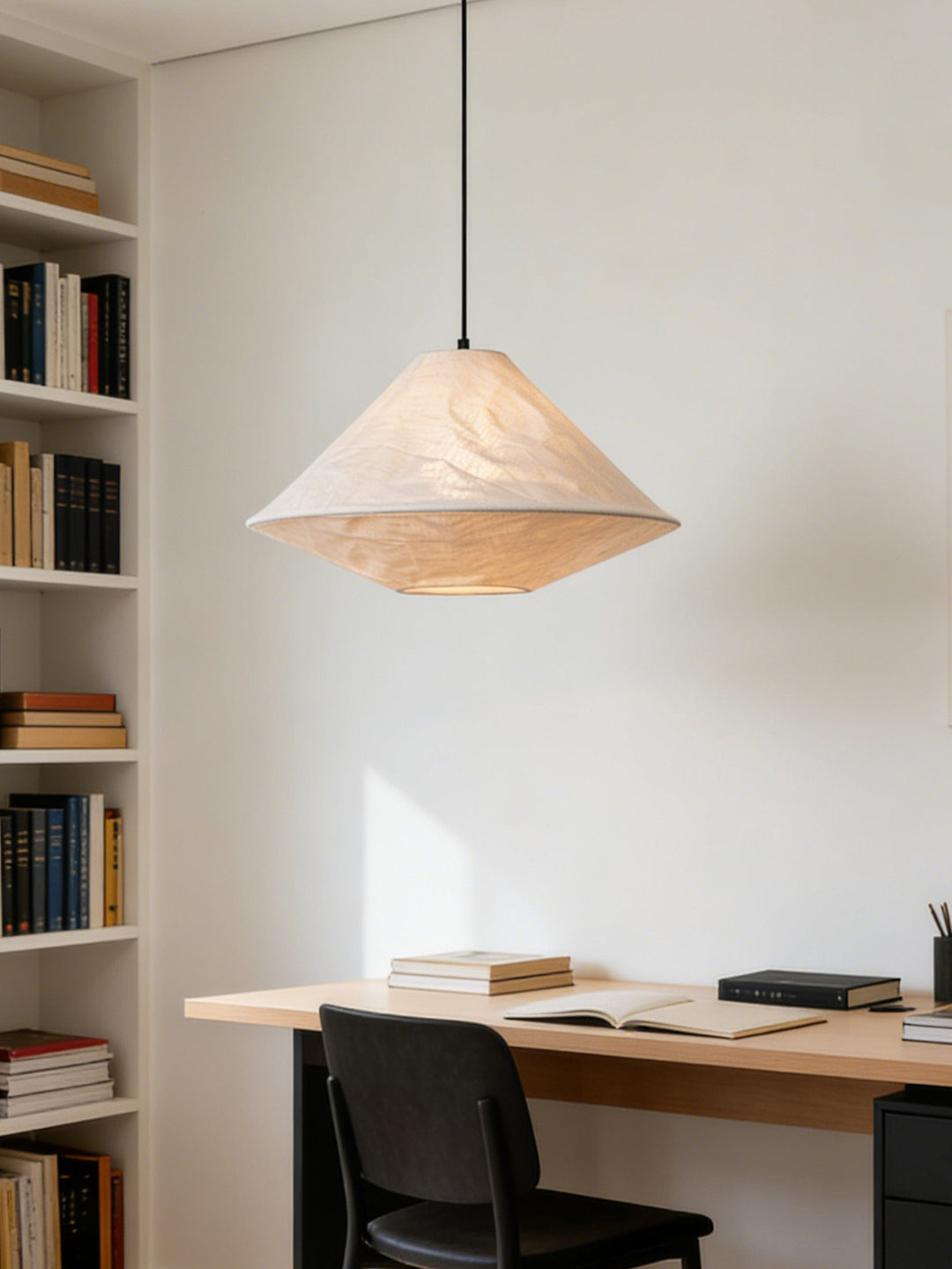 Nimbus Linen Cone Pendant Light