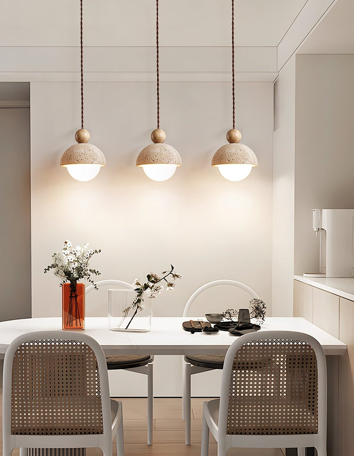 Niva Travertine Pendant Light - Vakkerlight
