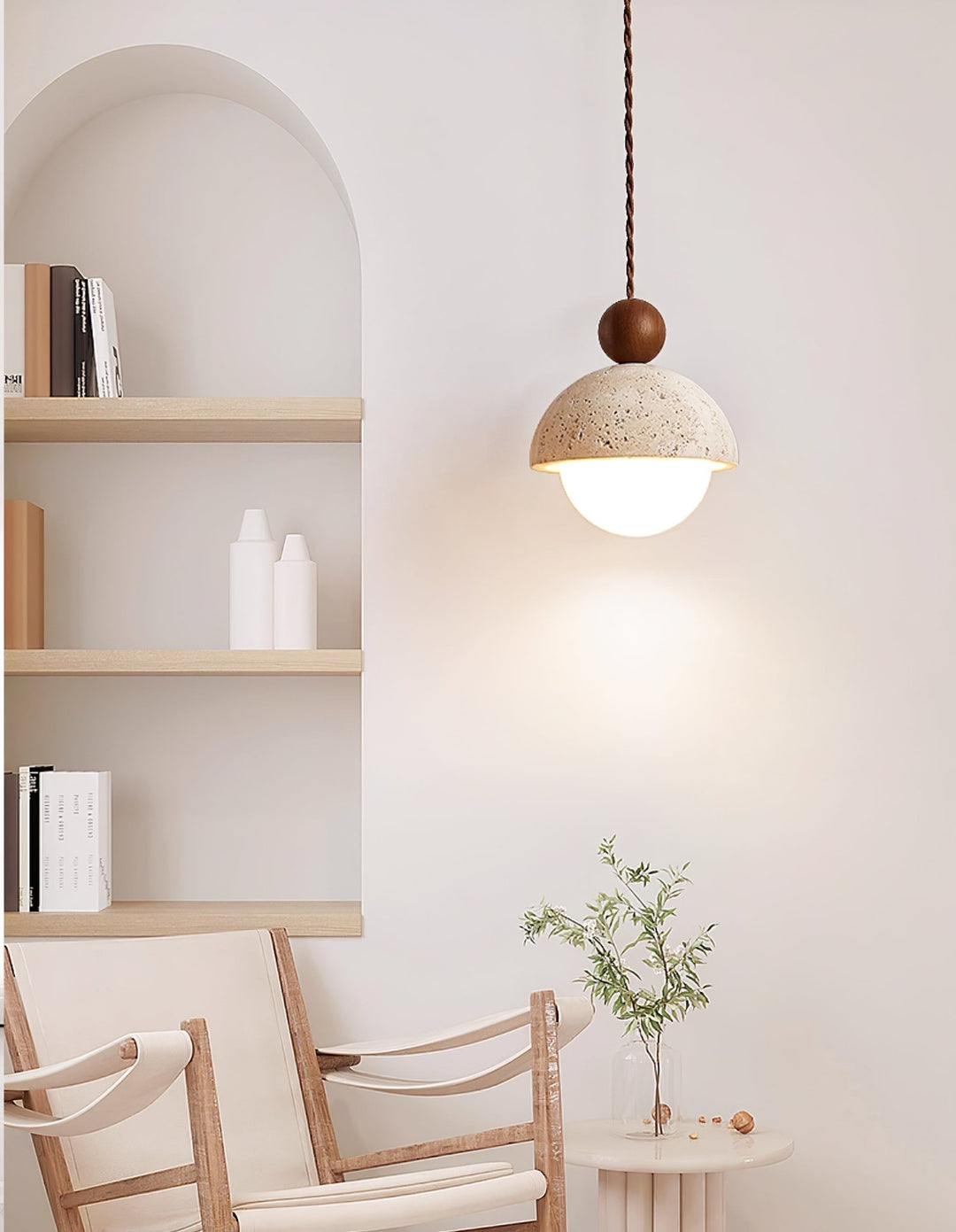 Niva Travertine Pendant Light - Vakkerlight