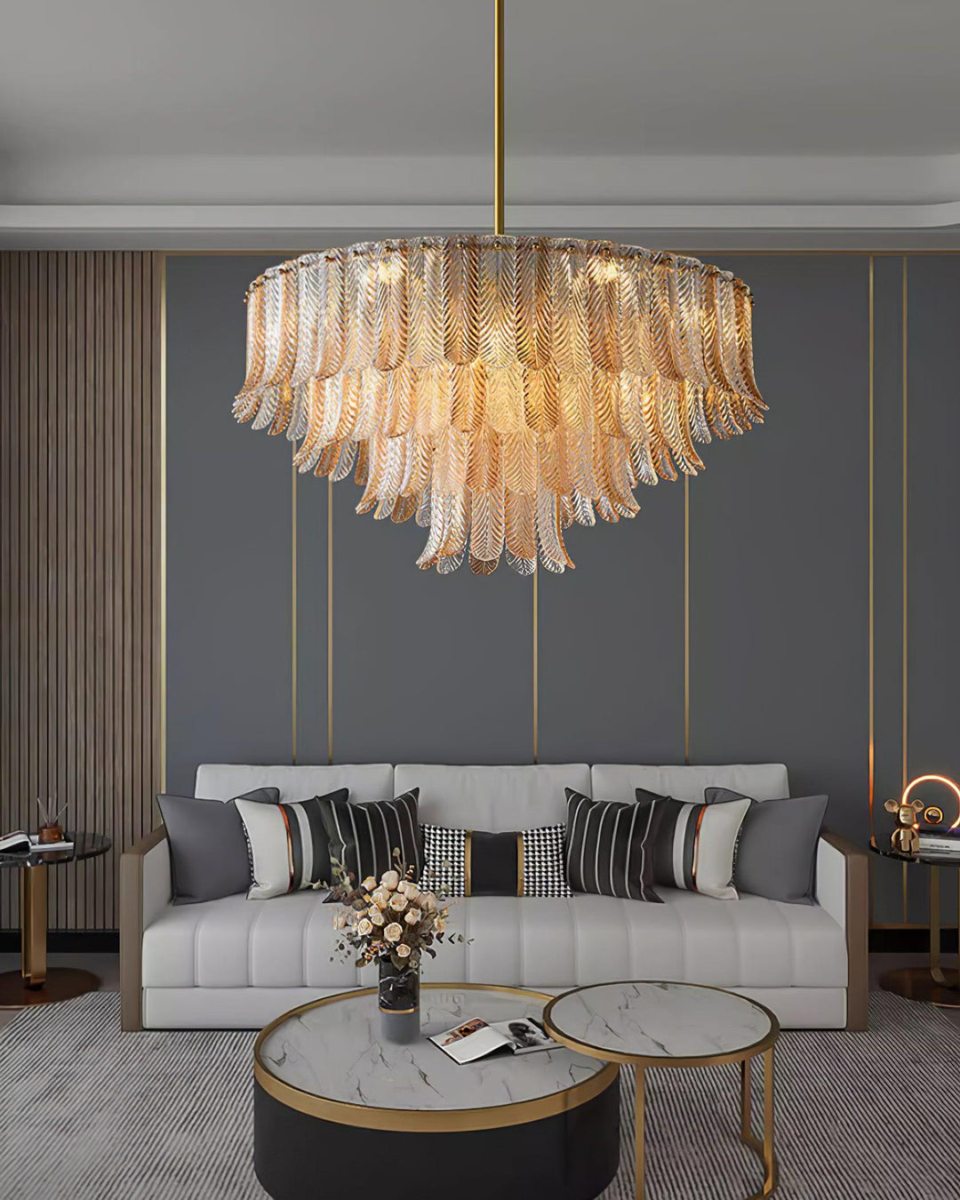 Nobelium Tribeca Chandelier - Vakkerlight