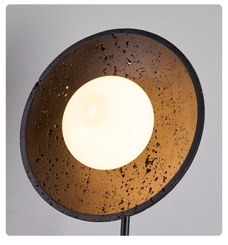 Noctara Black Travertine Wall Lamp - Vakkerlight