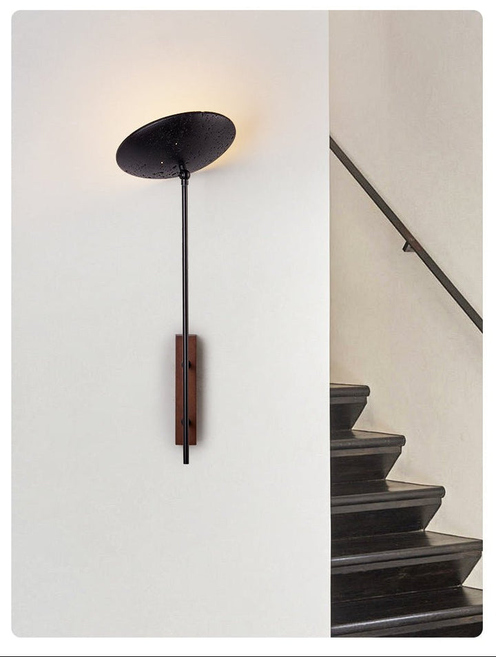 Noctara Black Travertine Wall Lamp - Vakkerlight