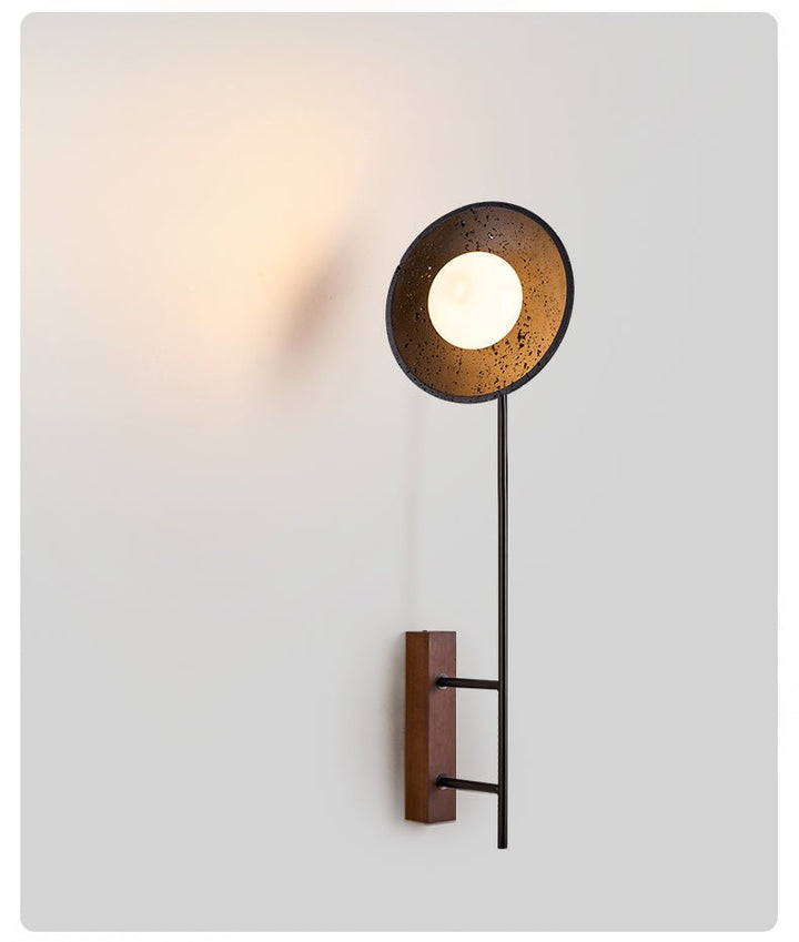 Noctara Black Travertine Wall Lamp - Vakkerlight
