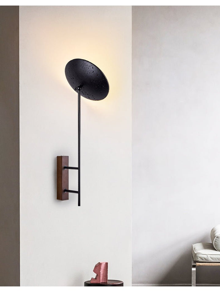 Noctara Black Travertine Wall Lamp - Vakkerlight