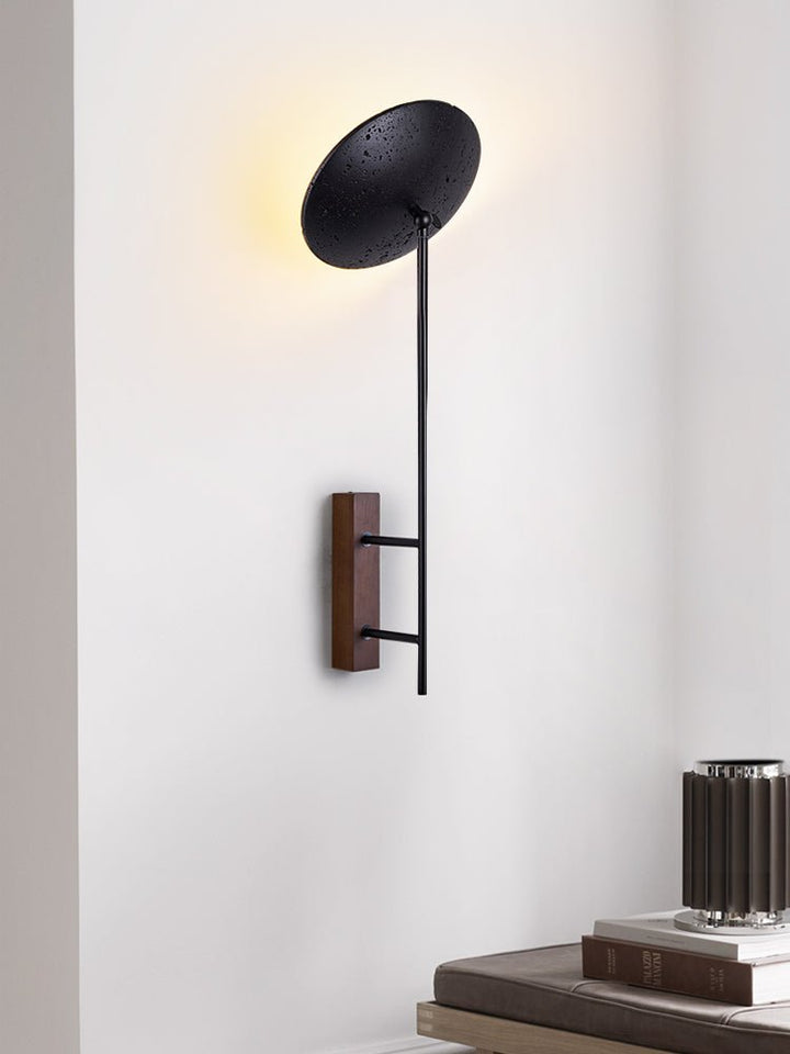 Noctara Black Travertine Wall Lamp - Vakkerlight