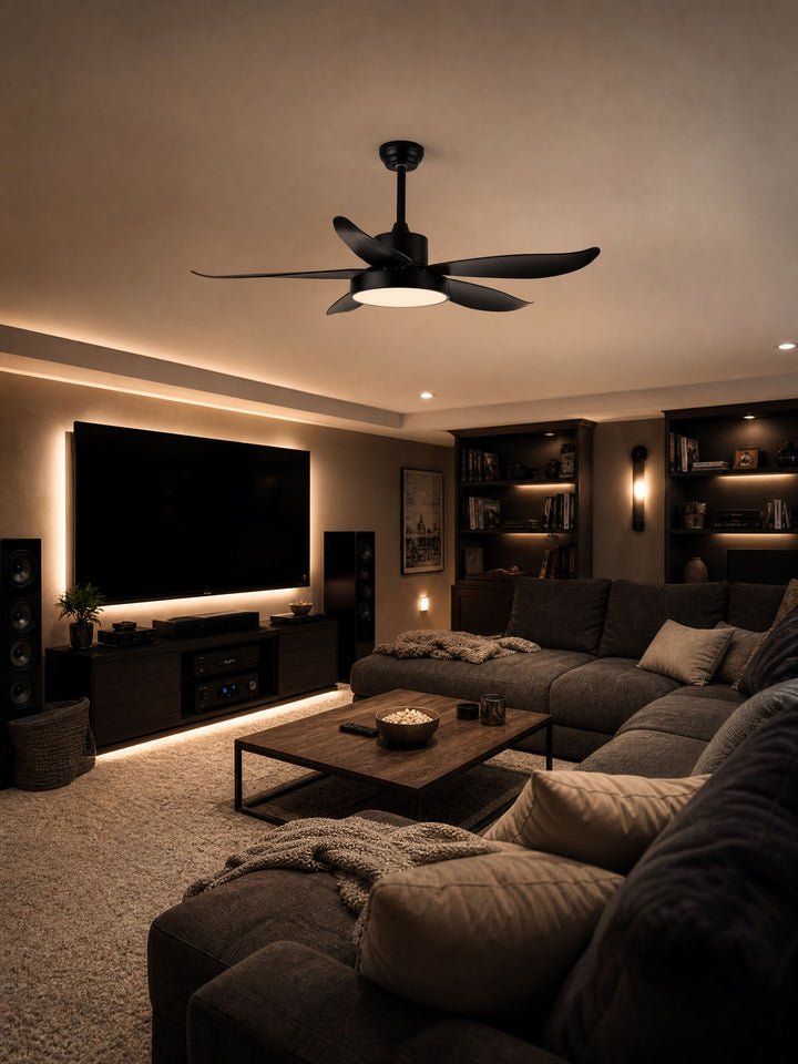 Noctura Glide Ceiling Fan Light - Vakkerlight