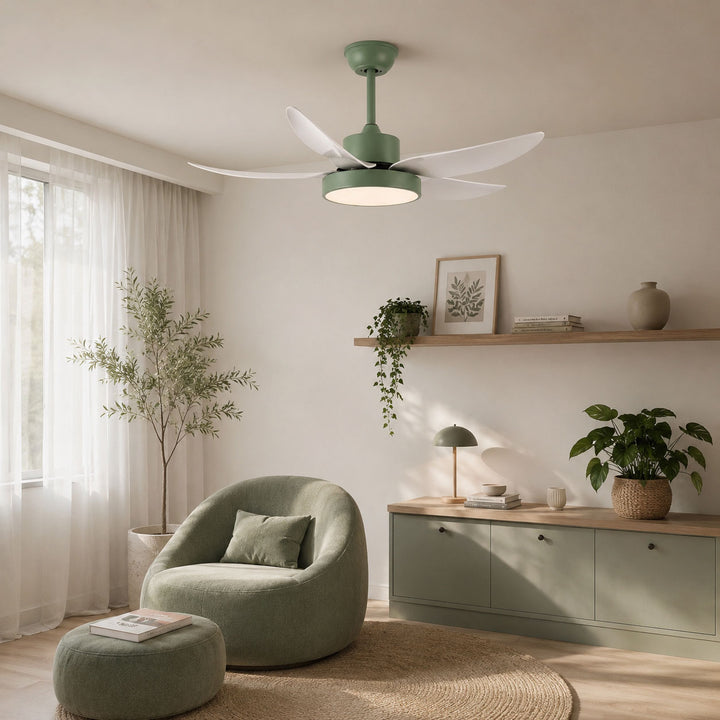 Noctura Glide Ceiling Fan Light - Vakkerlight