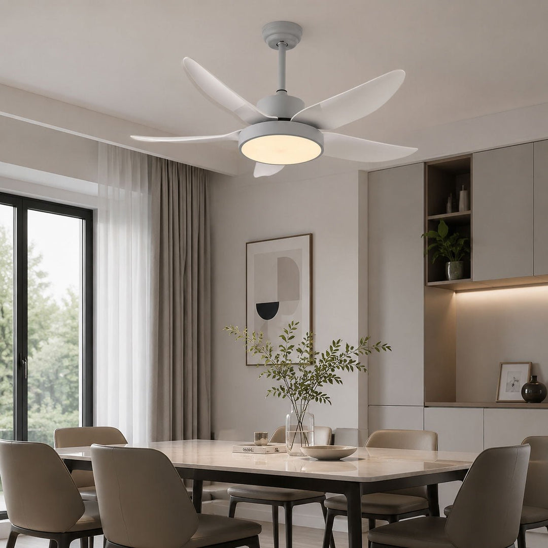 Noctura Glide Ceiling Fan Light - Vakkerlight