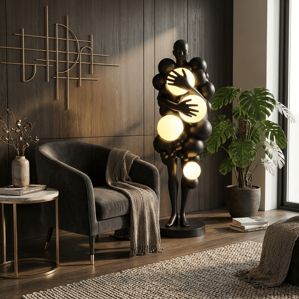 Nocturne Bloom Figure Floor Lamp - Vakkerlight