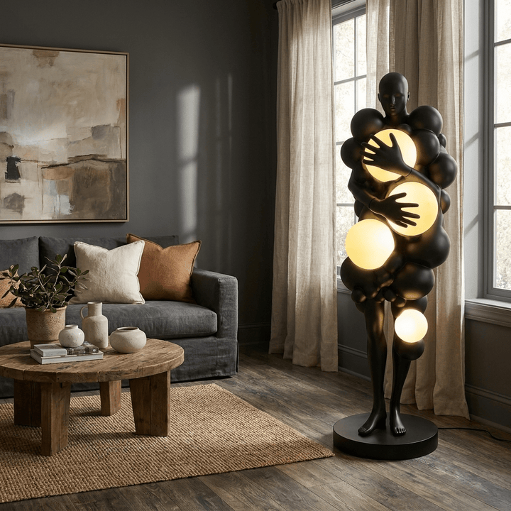 Nocturne Bloom Figure Floor Lamp - Vakkerlight