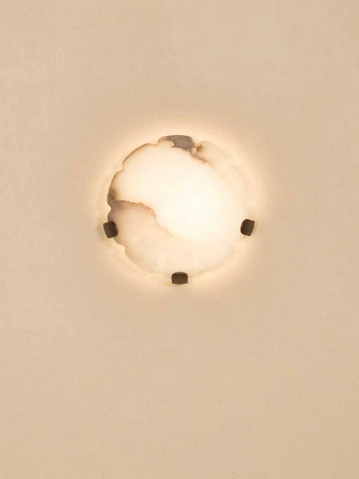 Noema Alabaster Wall Sconce - Vakkerlight