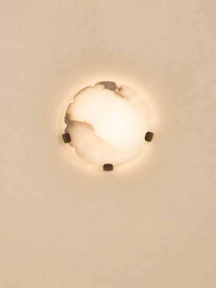 Noema Alabaster Wall Sconce - Vakkerlight