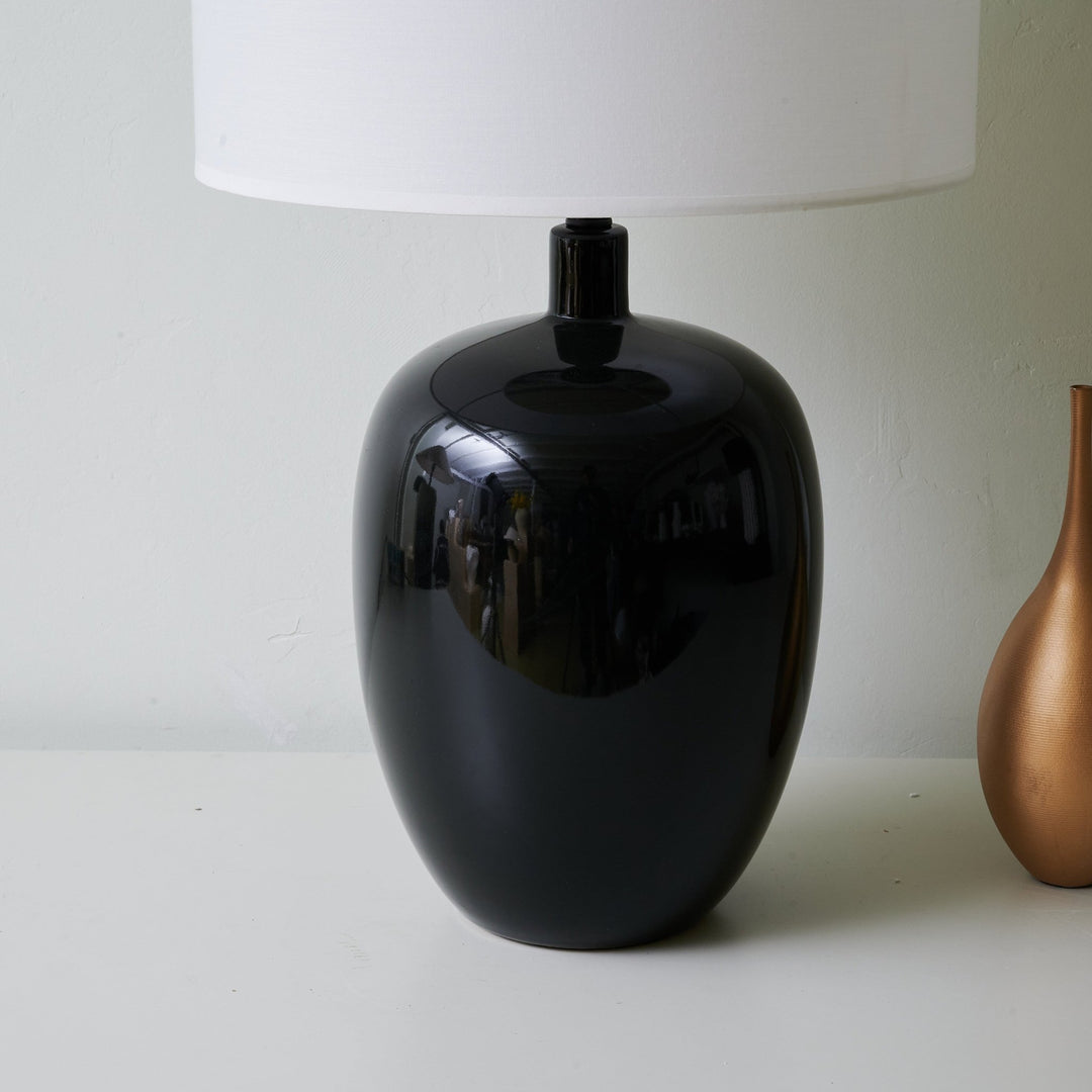 Noir Gloss Table Lamp - Vakkerlight