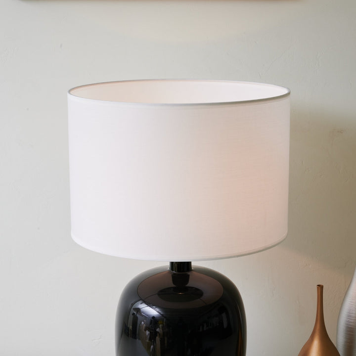 Noir Gloss Table Lamp - Vakkerlight
