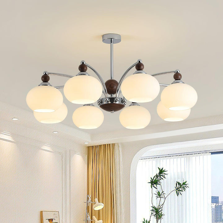 Noir Larenta Chandelier - Vakkerlight