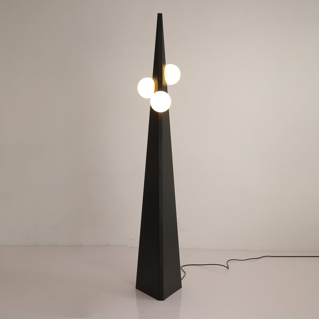 Lampadaire Noir Roy