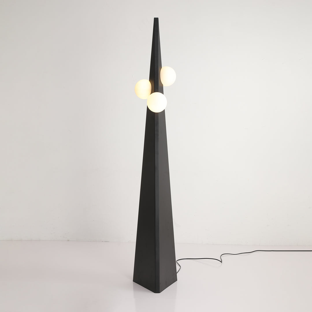 Lampadaire Noir Roy