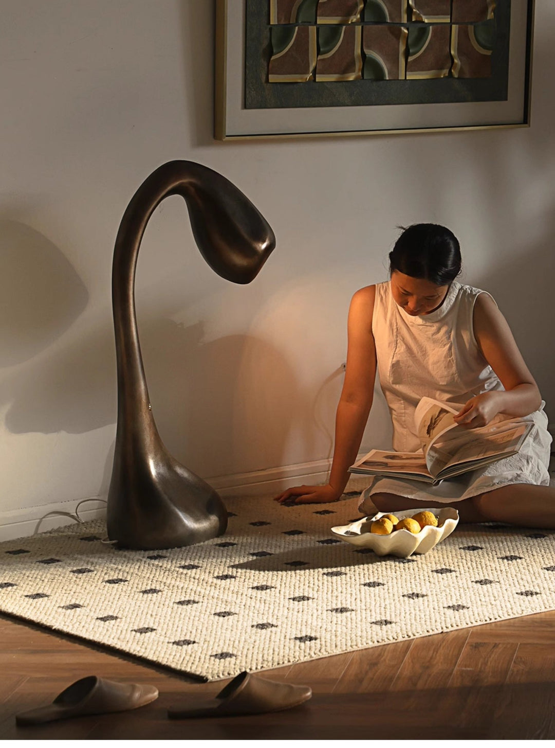 Noor Sculptural Table Lamp - Vakkerlight