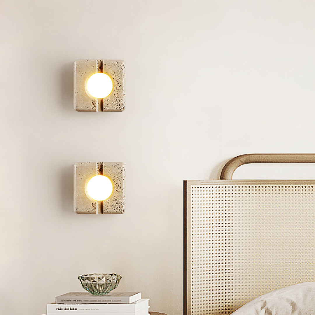 Nora Travertine Wall Light - Vakkerlight