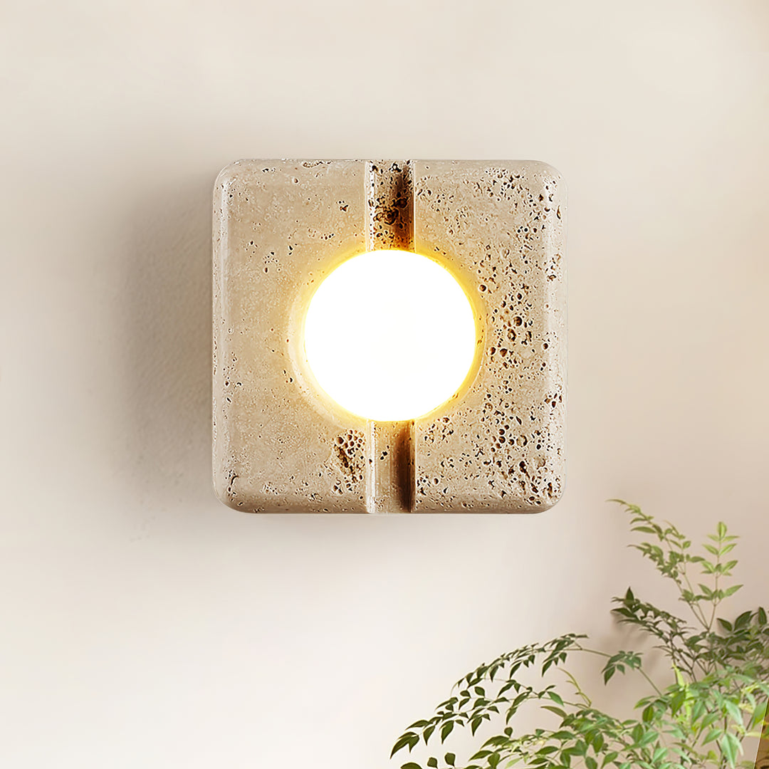 Nora Travertine Wall Light - Vakkerlight