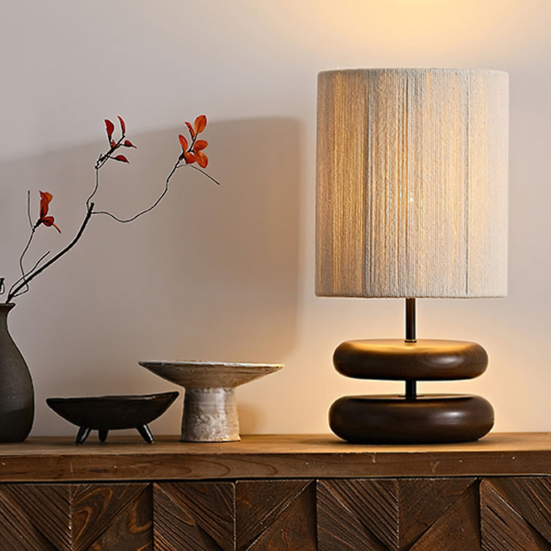 Nora Wood Table Lamp - Vakkerlight