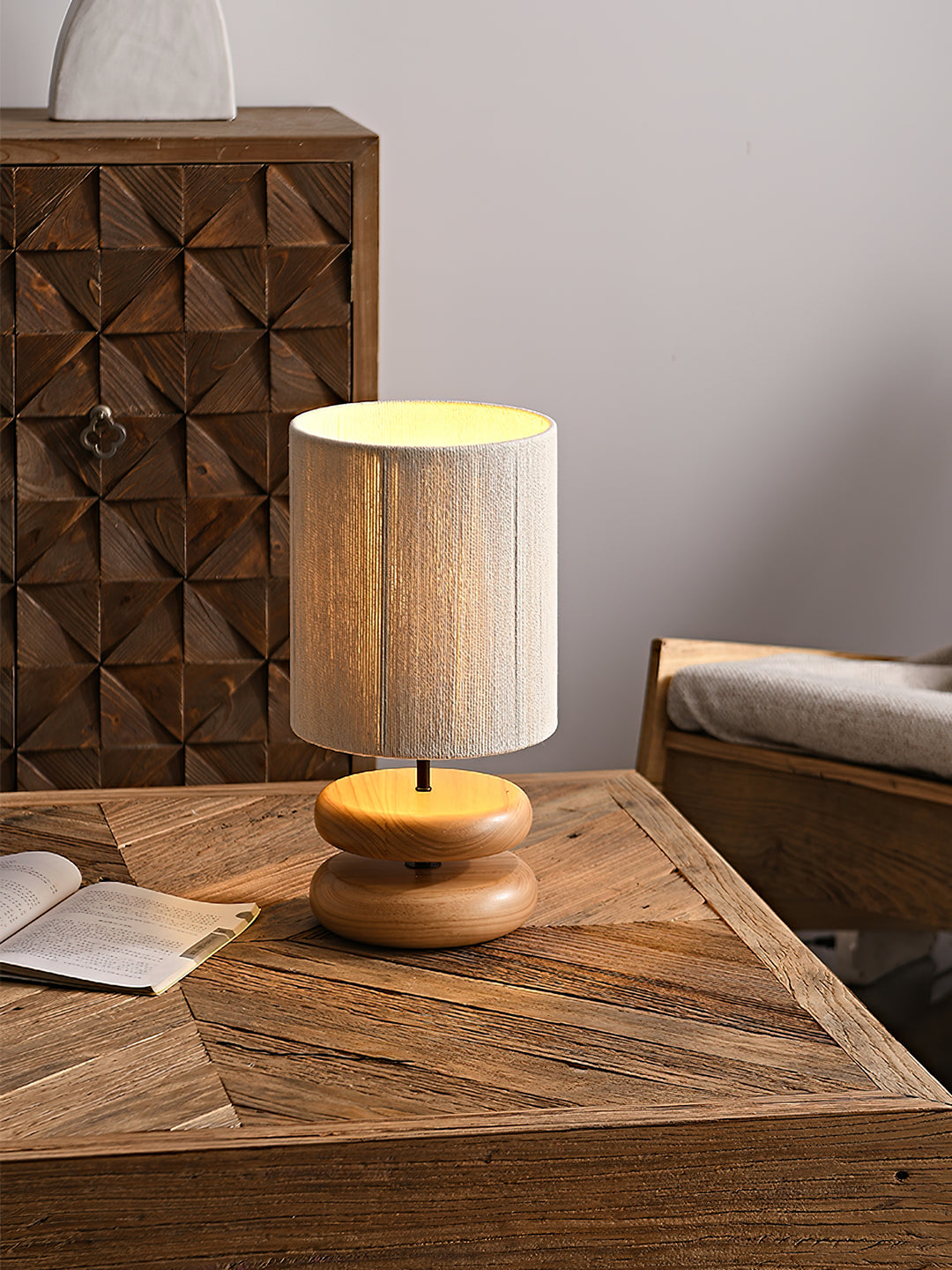 Nora Wood Table Lamp - Vakkerlight