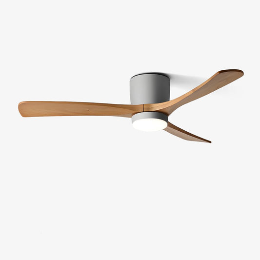 Nordic Wooden 42"/48" Ceiling Fan Light - Vakkerlight
