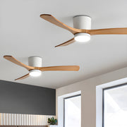 Nordic Wooden 42"/48" Ceiling Fan Light