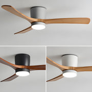 Nordic Wooden 42"/48" Ceiling Fan Light