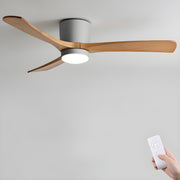 Nordic Wooden 42"/48" Ceiling Fan Light