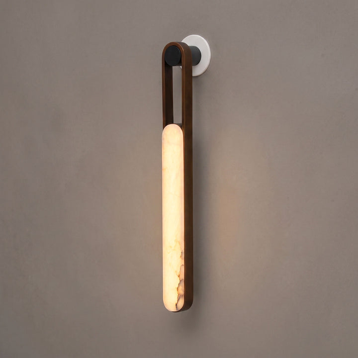 Norix Alabaster Frame Wall Light