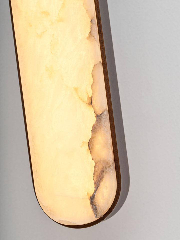 Norix Alabaster Frame Wall Light
