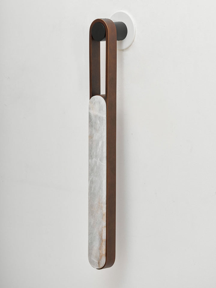 Norix Alabaster Frame Wall Light