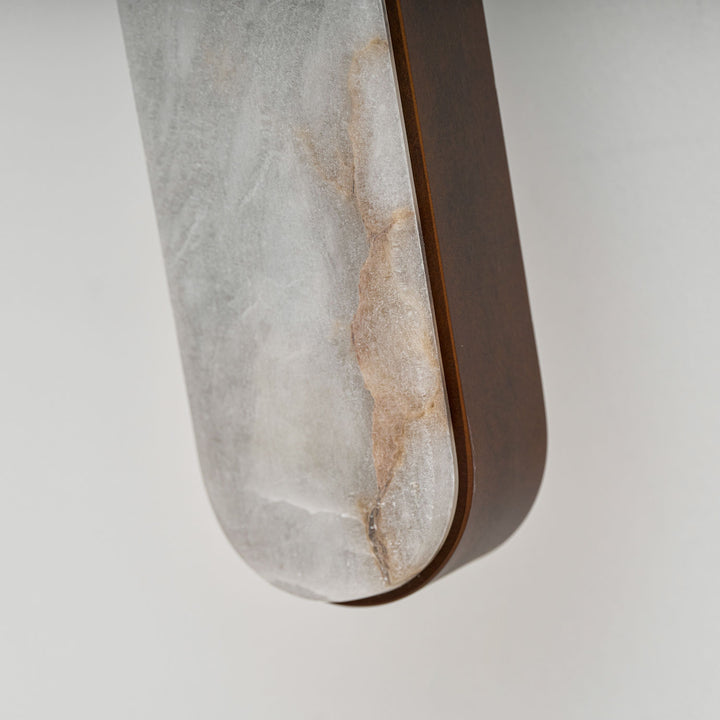 Norix Alabaster Frame Wall Light