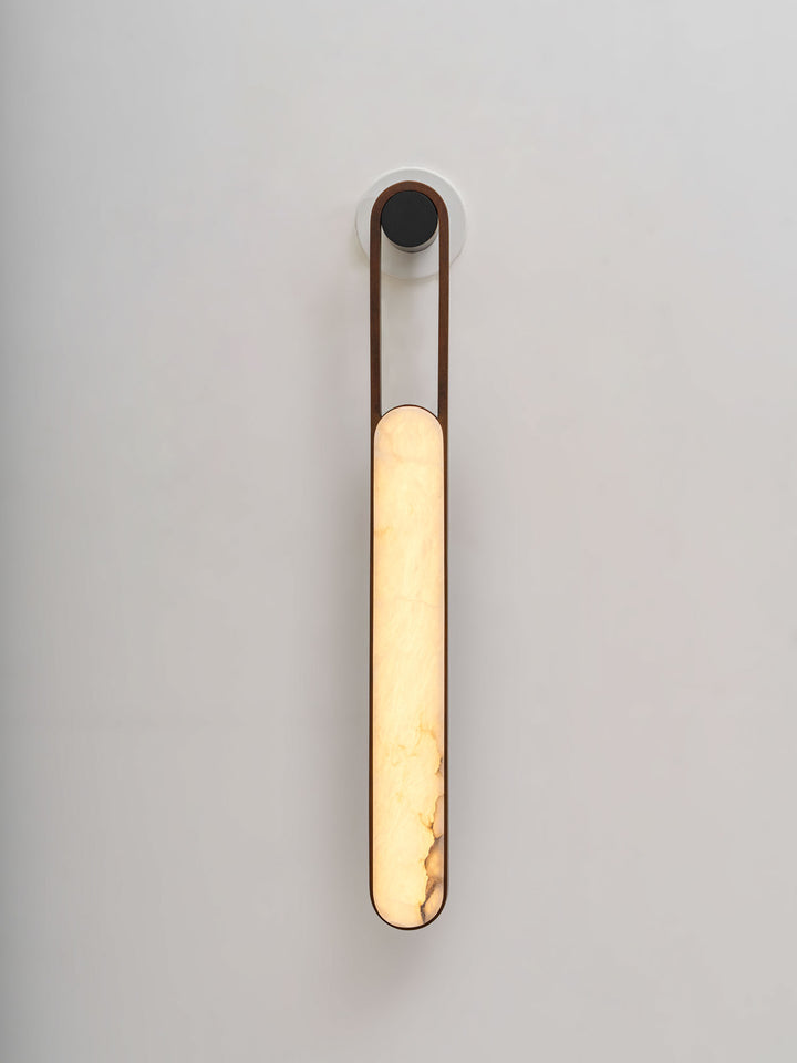 Norix Alabaster Frame Wall Light