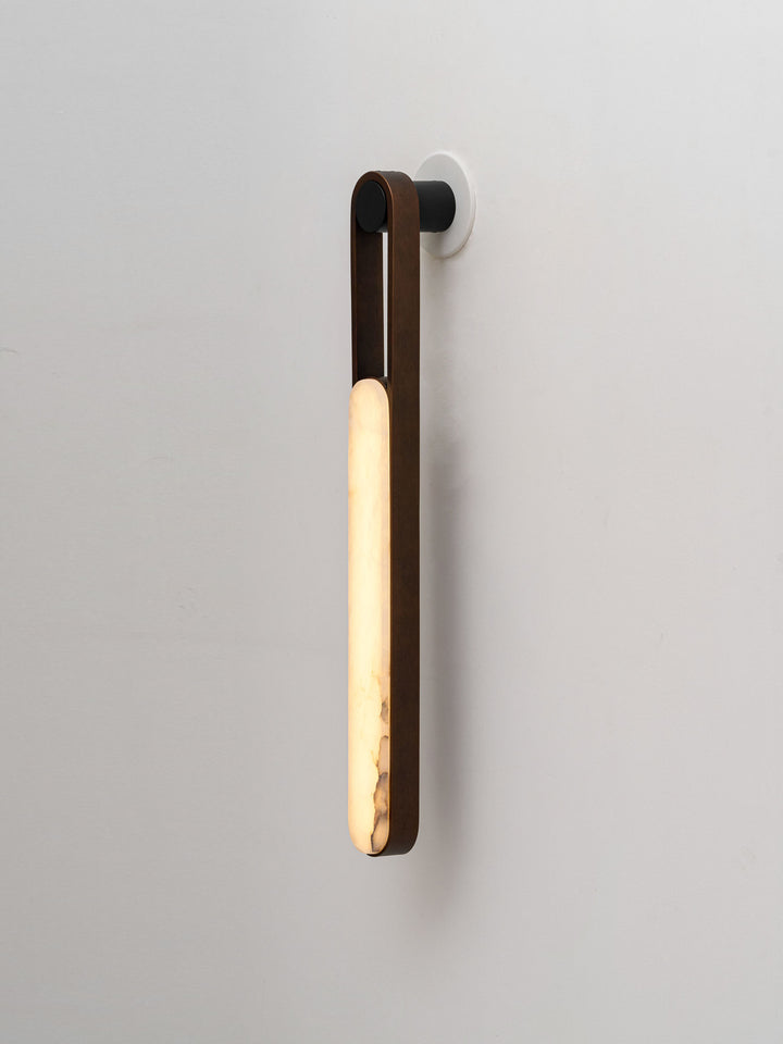 Norix Alabaster Frame Wall Light