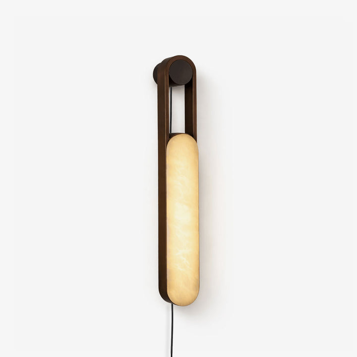 Norix Alabaster Frame Plug-in Wall Light
