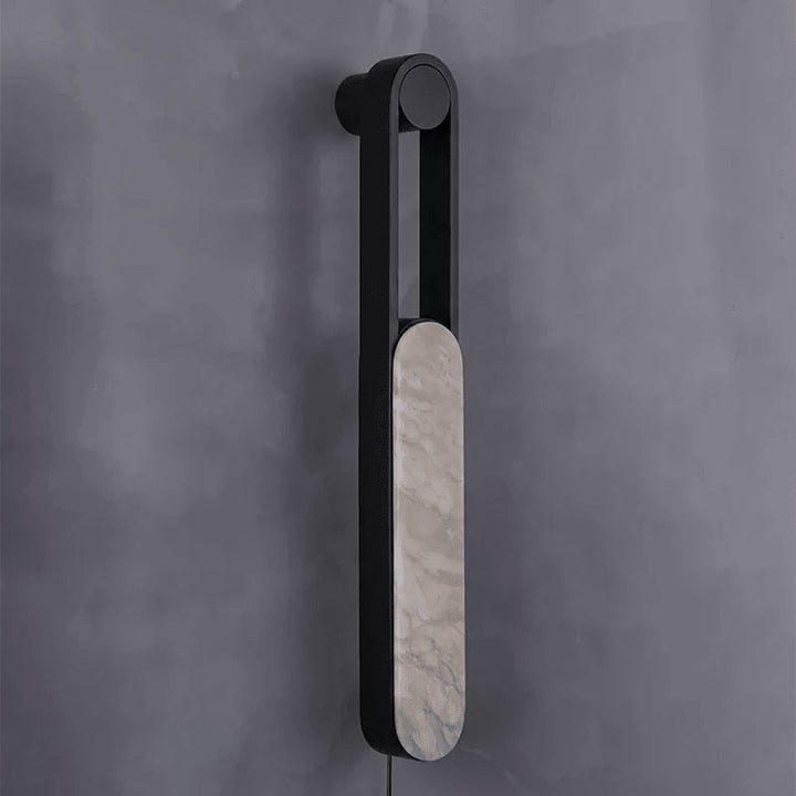 Norix Alabaster Frame Plug-in Wall Light