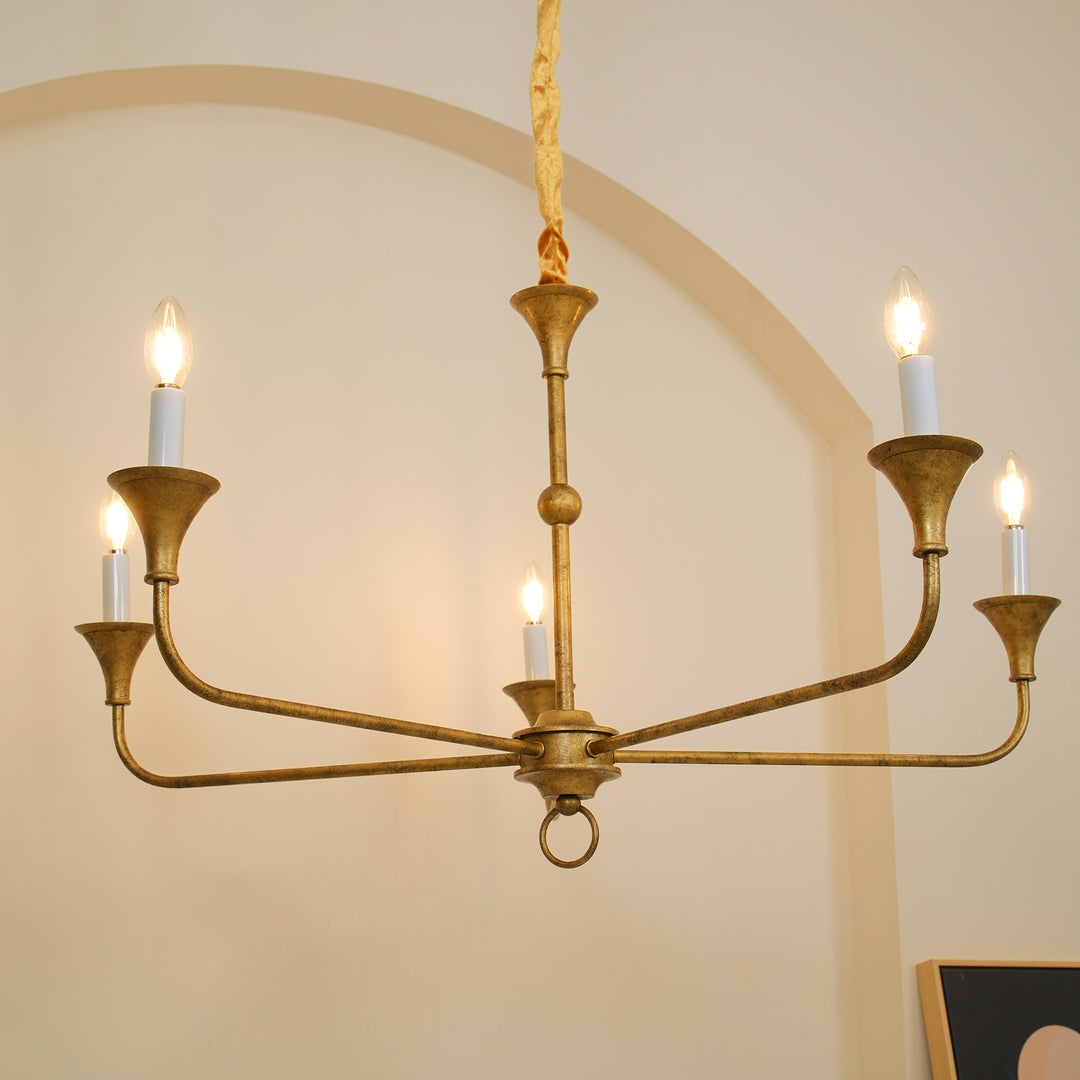 Elara Candle Chandelier - Vakkerlight