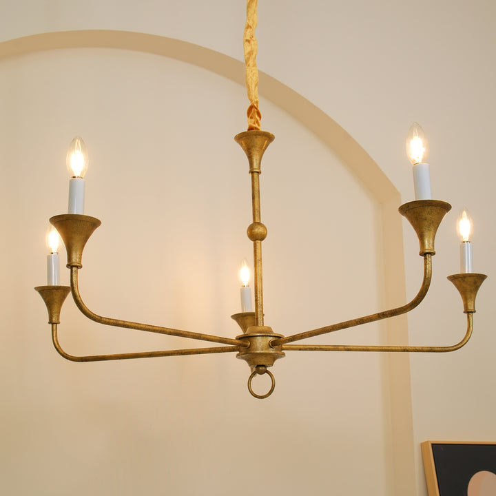 Elara Candle Chandelier - Vakkerlight