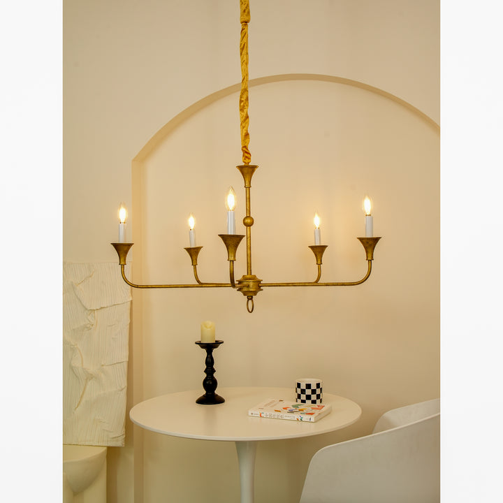 Elara Candle Chandelier - Vakkerlight