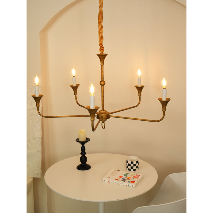 Elara Candle Chandelier - Vakkerlight